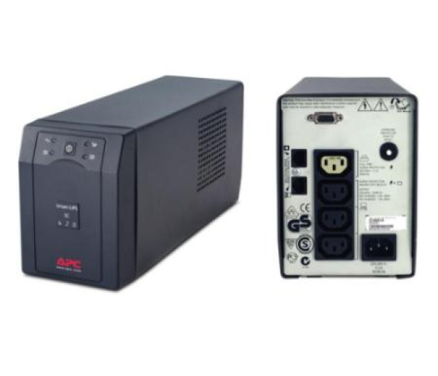 APC Smart-UPS SC (620VA/390W, 4xIEC, RJ-45, AVR) - 260387 - zdjęcie 3